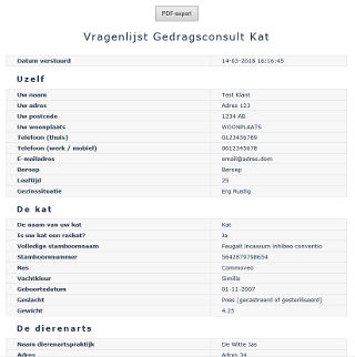 Afdrukbare antwoorden voor de klant